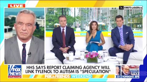 RFK JR talks Tylenol, Vaccines, and Autism