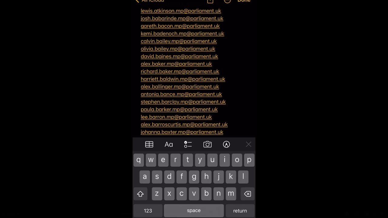 Serving the affidavit on the PMs using a mobile phone