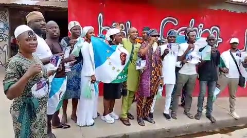 On going Mega Rally Day 7 continue. View from Lagos State. Self Determination Never a crime.