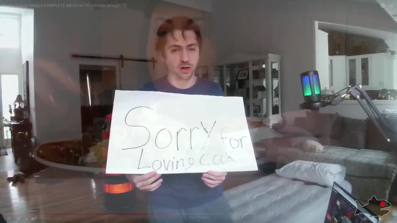 Punishment for Grizzway's suggestion to Sharpfart to watch Bumfights