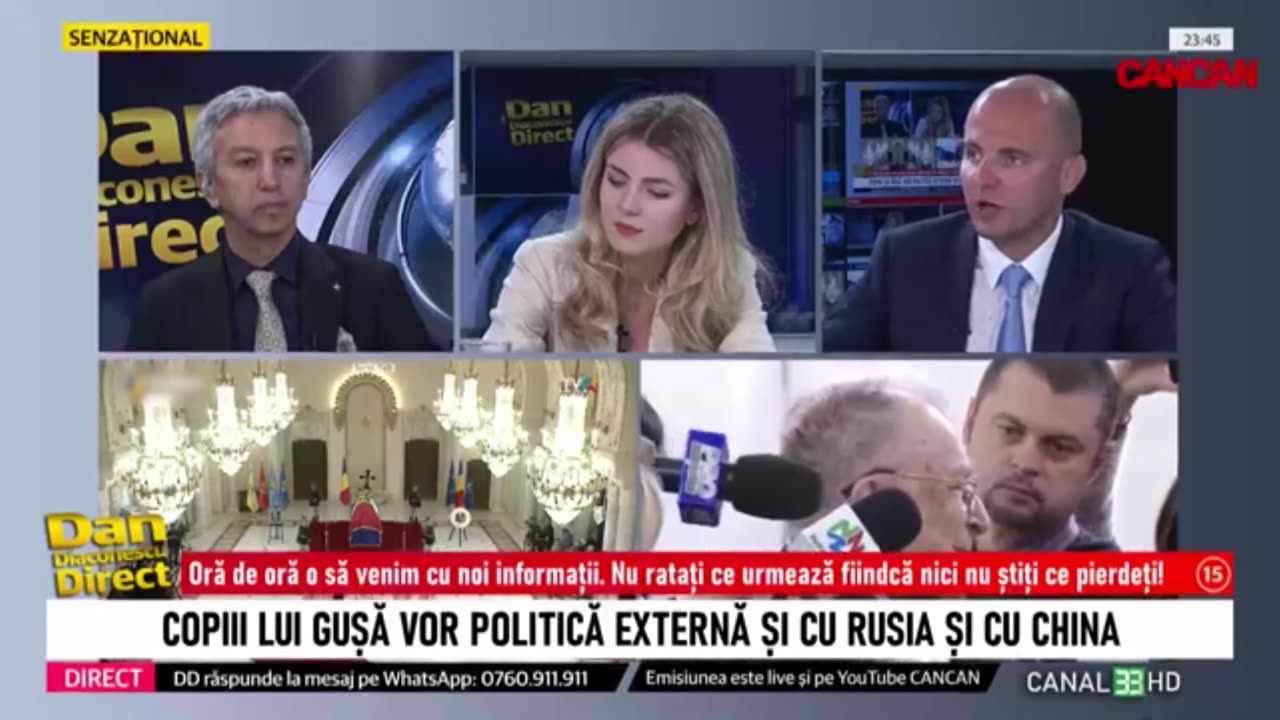 Daria și Andrei Gușă, împreună în emisiunea lui Dan Diaconescu! Dialoguri și dezvăluiri interesante.