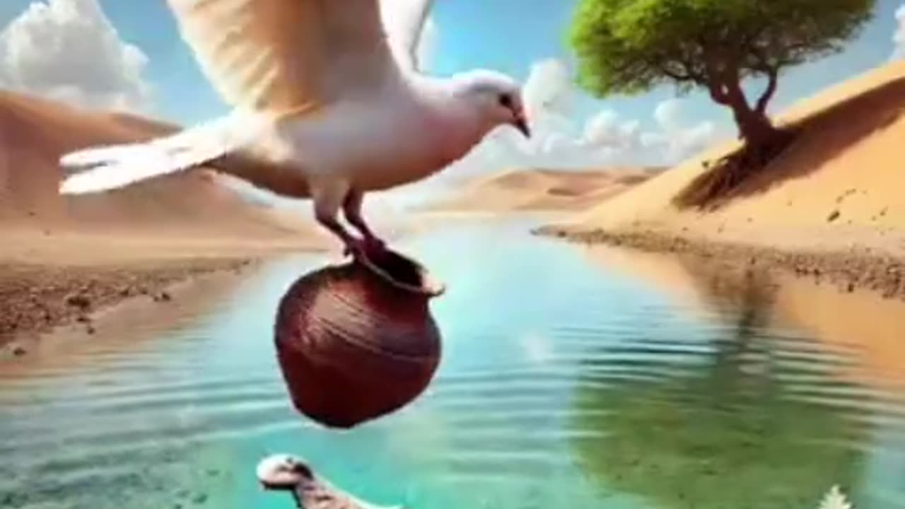 How a Pigeon Changed an Entire Village's Life 🕊️ | Viral AI Animation