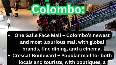 Colombo Tour Package: Shopping in Colombo's Best Markets and Malls