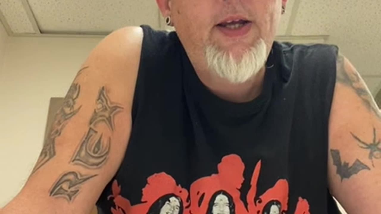 Creepy’s back. No music—just his voice and whatever that look was at the end.