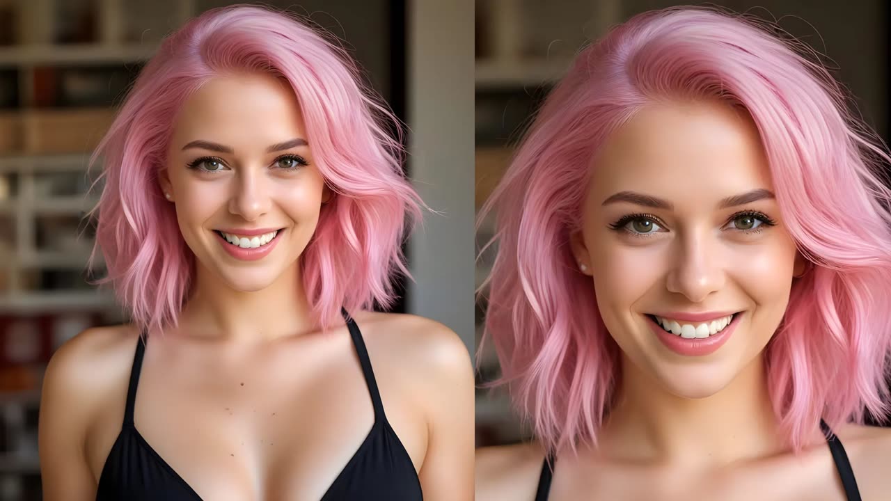 Caras de mujeres bonitas con IA