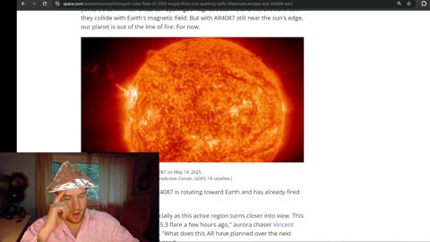 EMERGENCY - SOLAR STORM COMING TOMORROW 😲