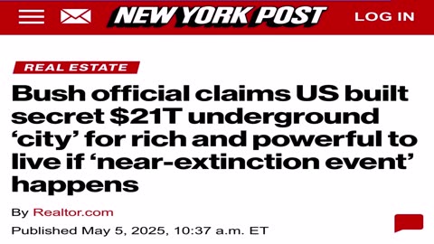 Remember when they called people conspiracy theorists?
