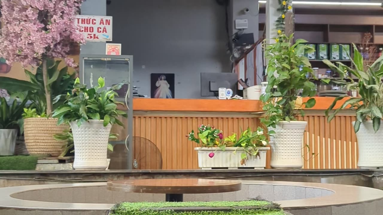 Vietnam coffee house