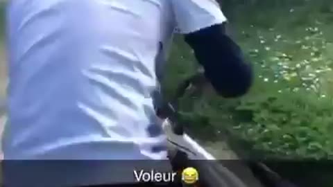 Diversity steals girls bike