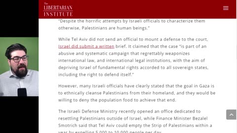 US Backs Israel's Starvation of Gaza: COI #793