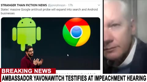 AMBASSADOR YAVONAWITCH TESTIFIES AT IMPEACHMENT HEARING