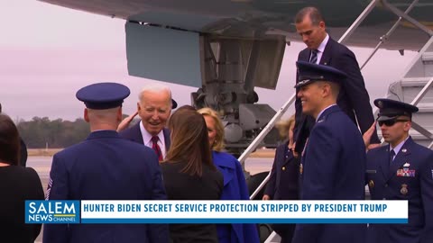 Hunter Biden Secret Service Protection Stripped by President Trump