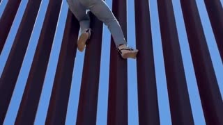 US border wall is too easy to scale!