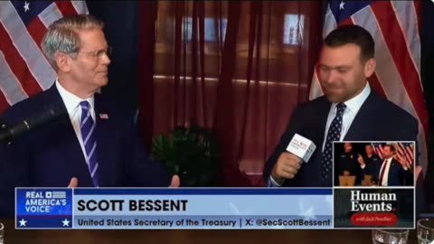 Jack Posobeic with Scott Bessent In DAVOS : Gavin Newsom is Done