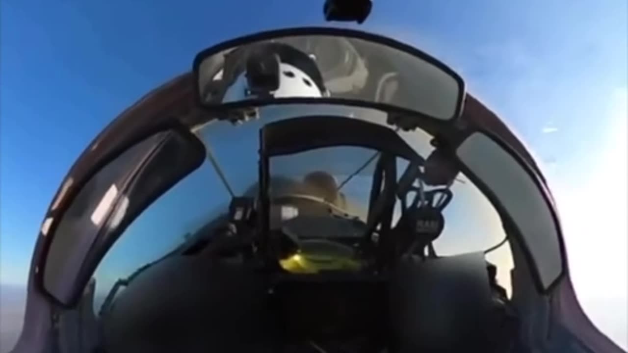 Incredible Video of Ukrainian Pilot Dropping Guided Bombs