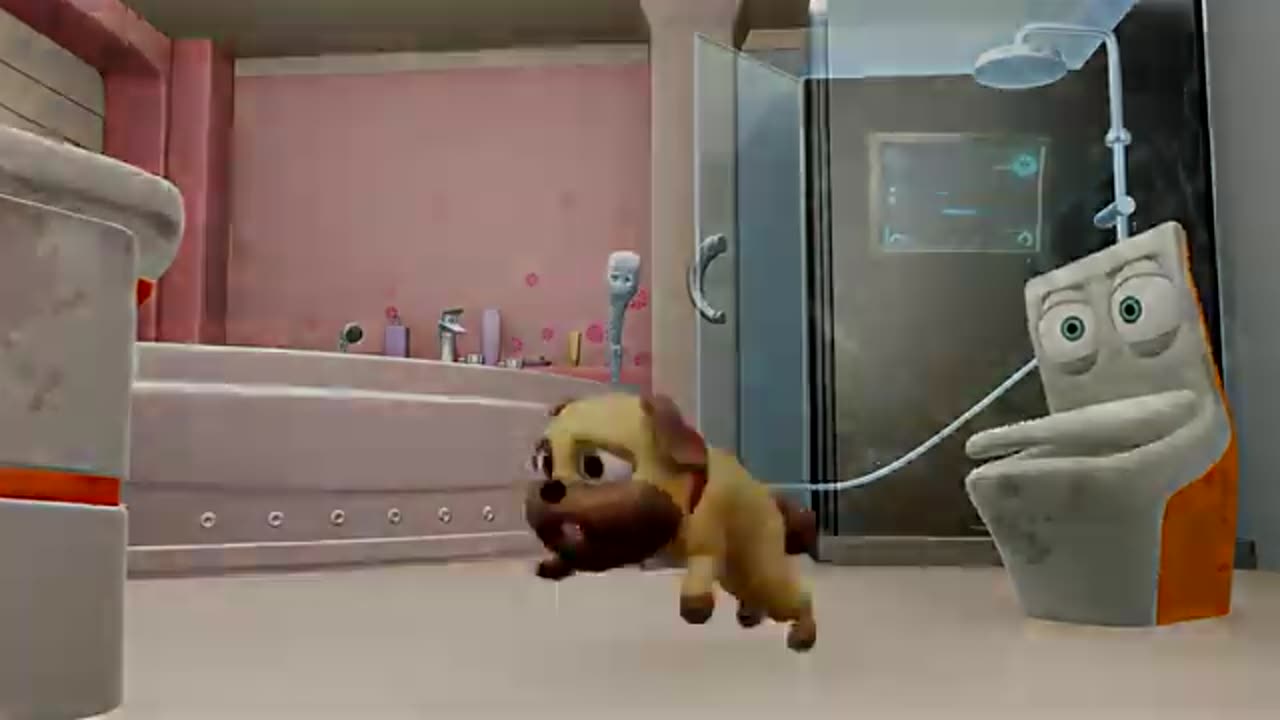 "Crazy Bathroom Adventures! 😂 | Funny Cartoon for Kids