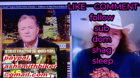 @PiersUncensored , irony, slagging off the obvious