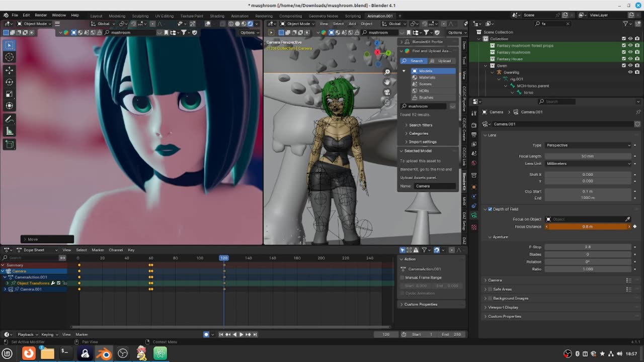 Speed Animating My Game Character Raven 👀🔥