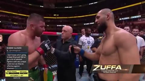 UFC 319: Dricus Du Plessis Post-Fight Octagon Interview