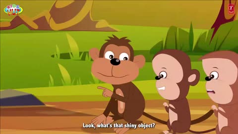 THE MONKEYS AND THE BELL _ Tia _ Tofu _ Short English Strories _ ToonTalesKids