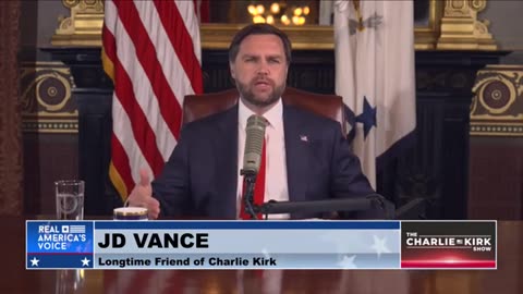 JD Vance Gives Heartwarming Tribute To Charlie Kirk While Hosting His Show