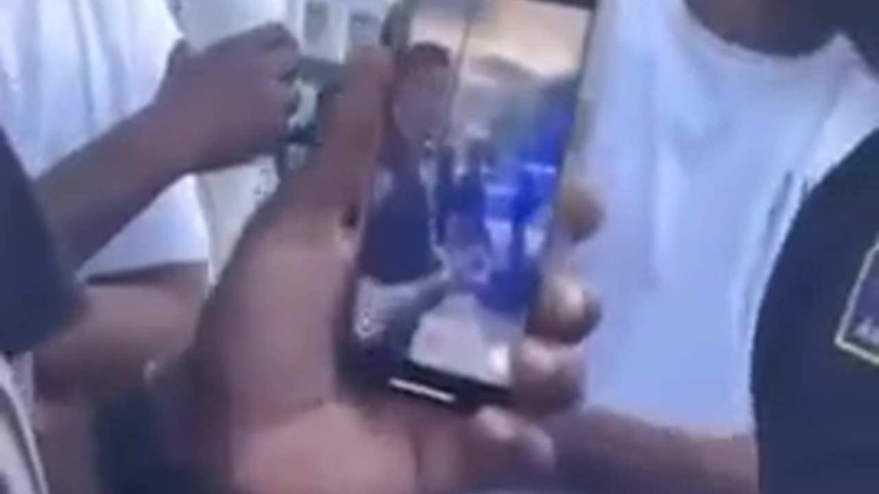 Boston nigger filth gang up on 1 WHITE police officer