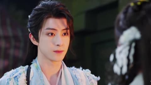 Fan Yue & Bai shuo moonlight mystique bai shuo and fan Yue holding hands episode 29