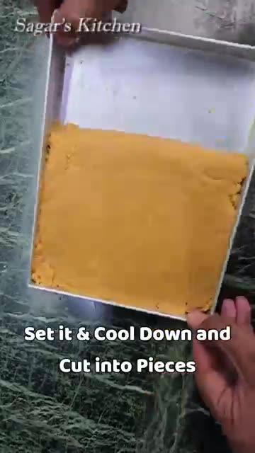 Besan ki Barfi, It will Melt in Your Mouth #Shorts #Barfi #Diwali #Mithai