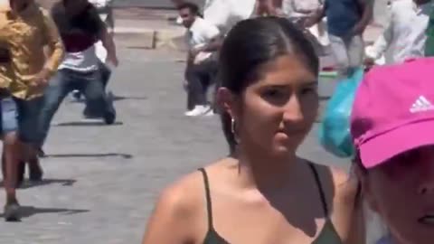 Colosseum in Rome — These People Don’t Look Much Like Caesar’s Descendants