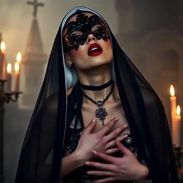 VAMPIRE NUNS _ VAMPIRE WOMEN _ GOTH GIRLS _ LATEX FASHION