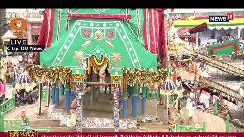 Rath Yatra 2025 LIVE | Rath Yatra 2025 Live From Puri Jagannath Dham | Gundicha Temple | N18L