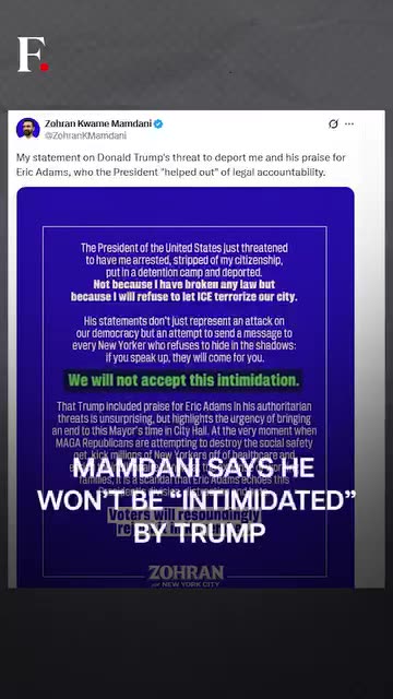 "Zohan Hamdani Exposes Trump’s Deportation Tactics – Calls Him a Disgrace!"