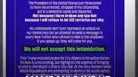 "Zohan Hamdani Exposes Trump’s Deportation Tactics – Calls Him a Disgrace!"