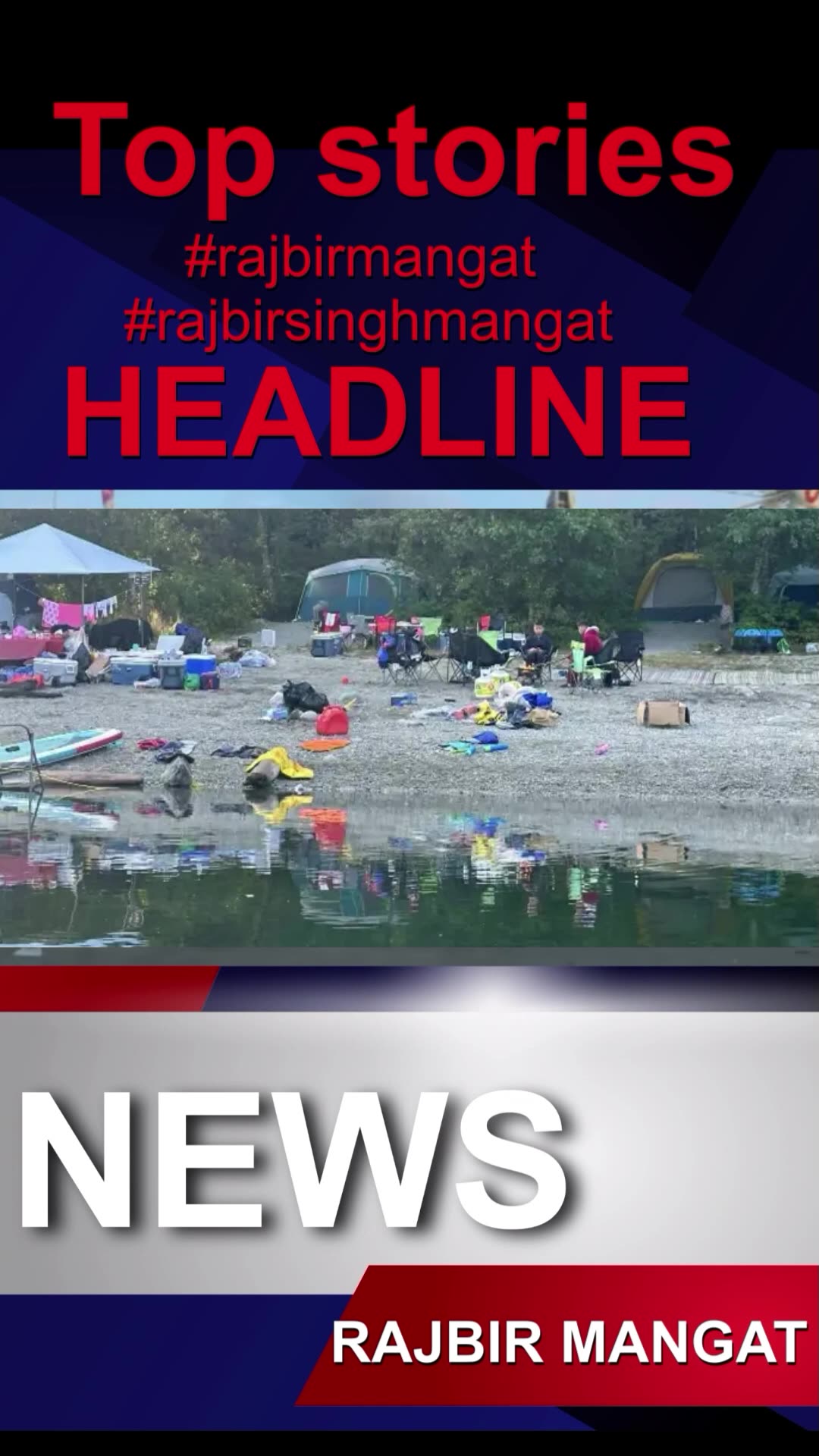 ‘Garbage everywhere’: Woman calls out partying campers at Alouette Lake