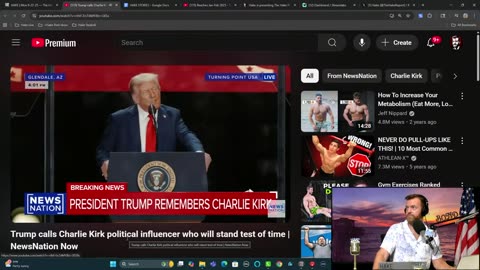 Trump highlights at Charlie Kirk memorial (with Hake commentary) 