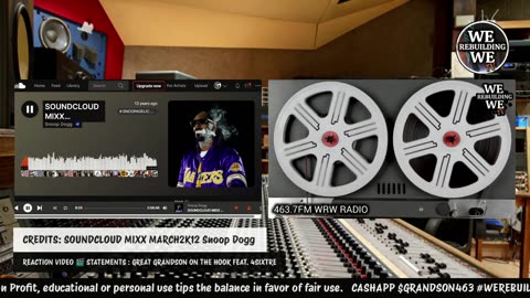 WE LIVE #2012 @SNOOPDOGG MIXTAPE FEAT @WRWTVCH1 #GGS ON THE HOOK FEAT. #4SIXTRE