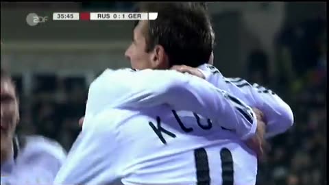 Russland - Deutschland WM Qualifikation 2009