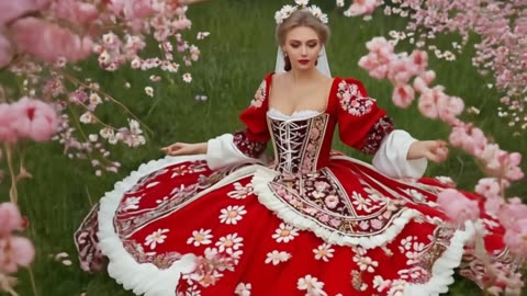 Татьяна Куртукова - Матушка Земля, белая берёзонька - нарисованный и анимированный Нейросетью ремейк