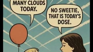 For anyone still unsure about the difference between a natural condensation trail (contrail) and ...