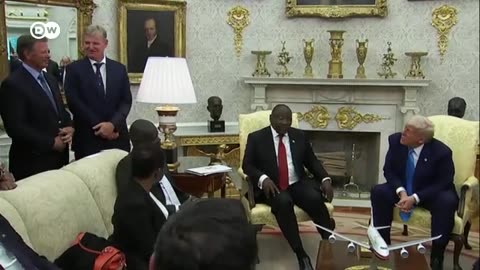Live: South Africa's president Ramaphosa visits US president Trump DW News