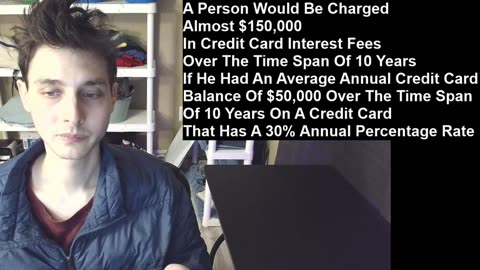 Outtake #2,261 Of A Person Would Be Charged Almost $150,000 In Credit Card Interest Fees
