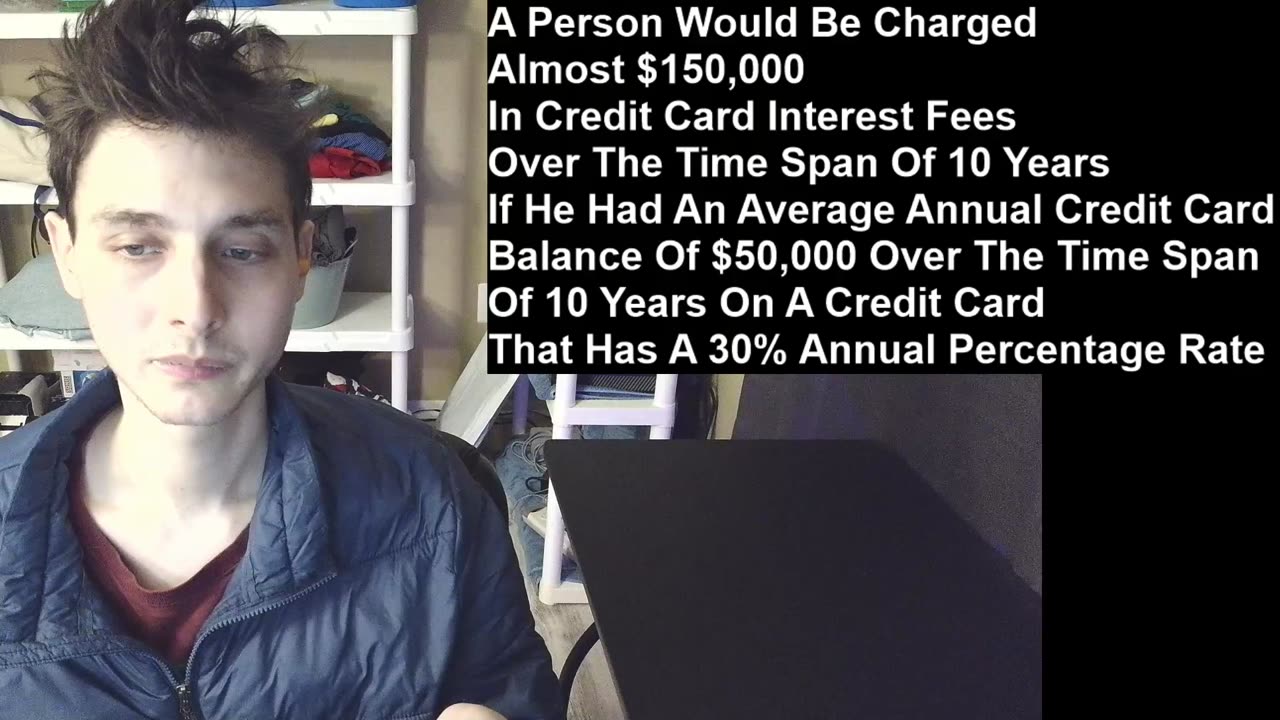 Outtake #2,261 Of A Person Would Be Charged Almost $150,000 In Credit Card Interest Fees