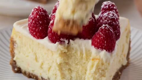 Ricotta cheesecake