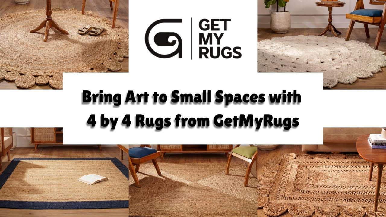 Handmade 4 by 4 rugs for Functional Decor – Only at GetMyRugs