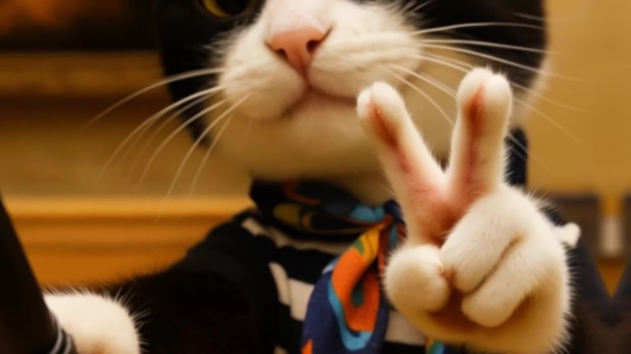 AI Travel Cat in Paris – Selfies Included 📸🐱