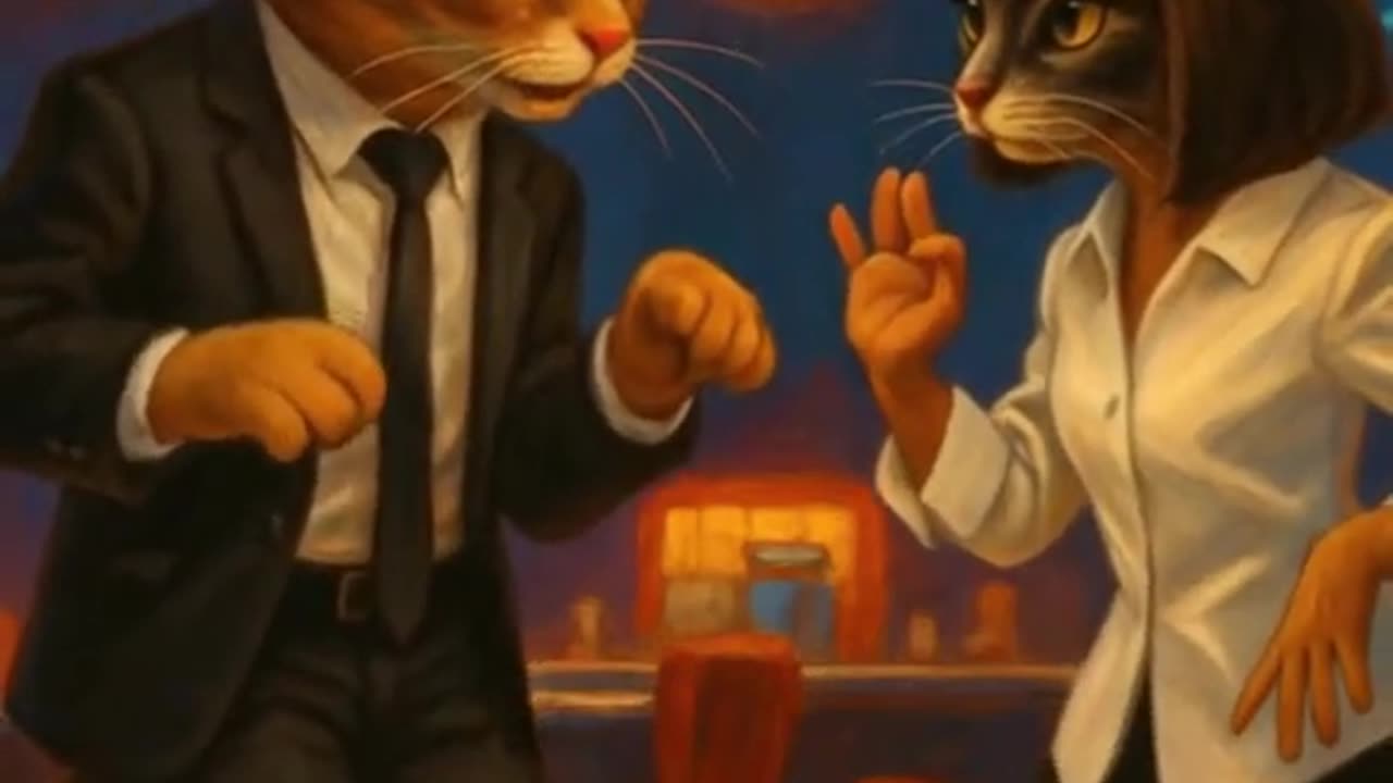 Paws & Action: Catflix Edition 🐱🍿AI Cats in Hollywood. Who's your favourite?