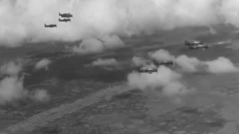 F8F Bearcats in French service in action over Indochina circa late 1953