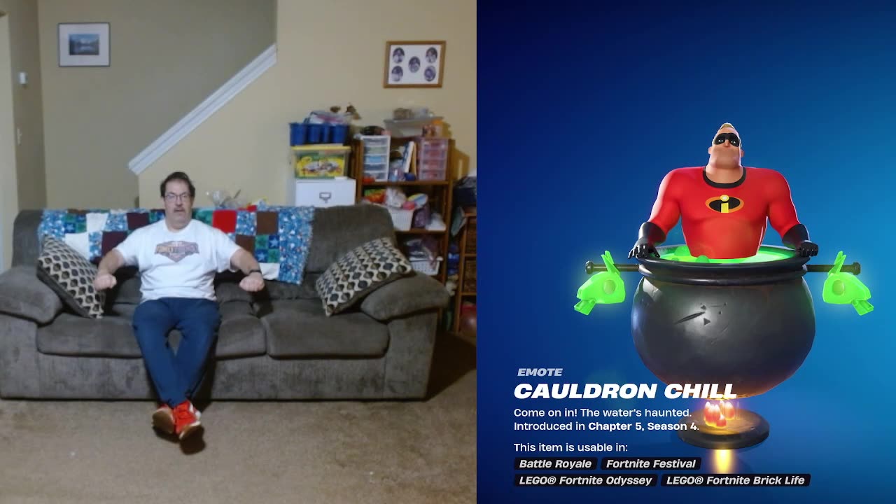 FFG Dance Fortnite Emotes Recording Session 20250104