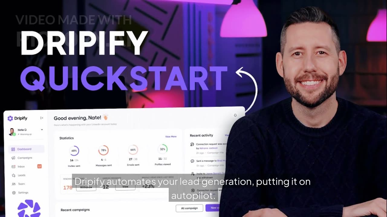 Boost Sales & Productivity with Dripify | Lead Generation on Autopilot