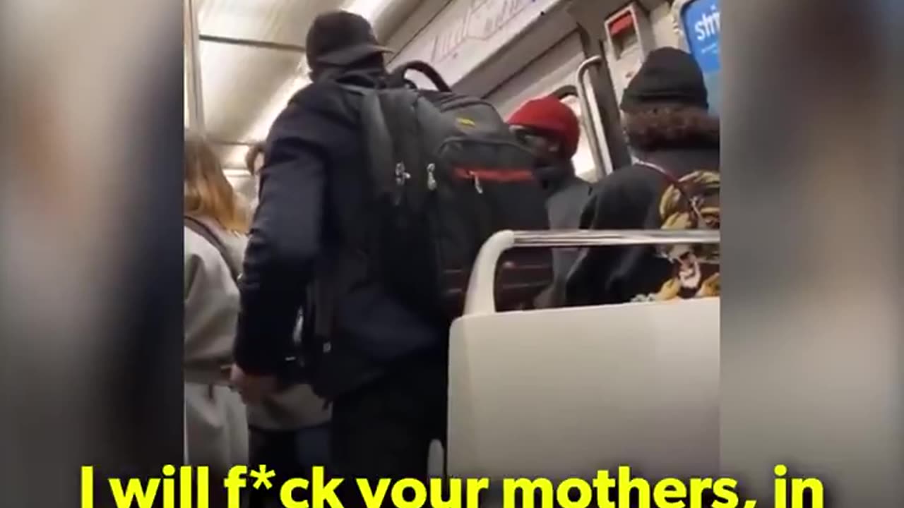 On a Paris metro